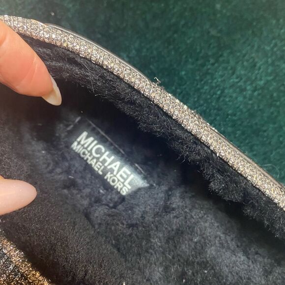 Michael Kors silver loafers, size 7,5 - Picture 9 of 11